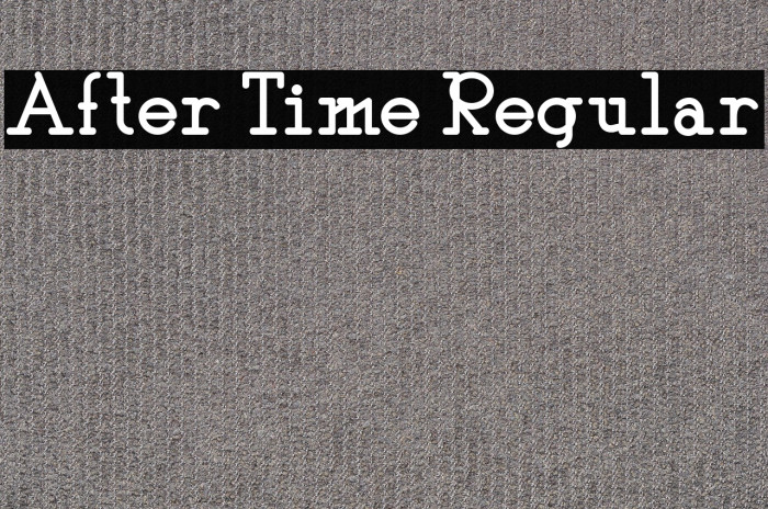 After Time Regular Example 3