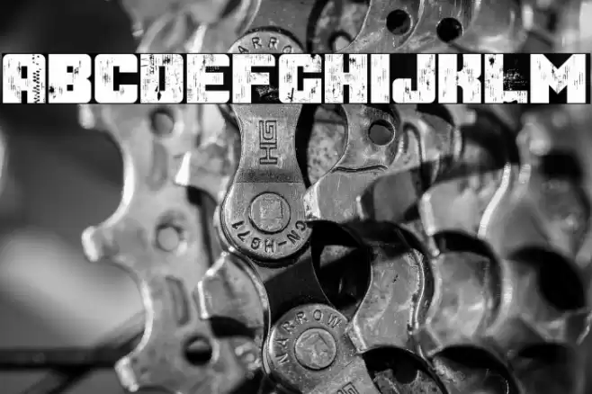 After the Goldrush(RUS BY LYAJK Font examples