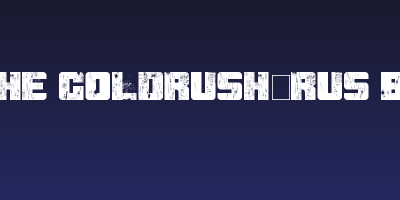 After the Goldrush(RUS BY LYAJK Social Header