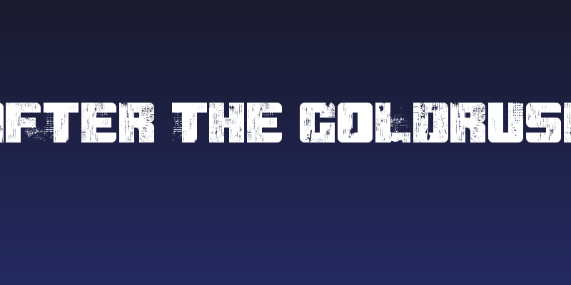 After the Goldrush Social Header