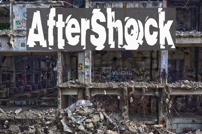 AfterShock لخطوط تنزيل examples