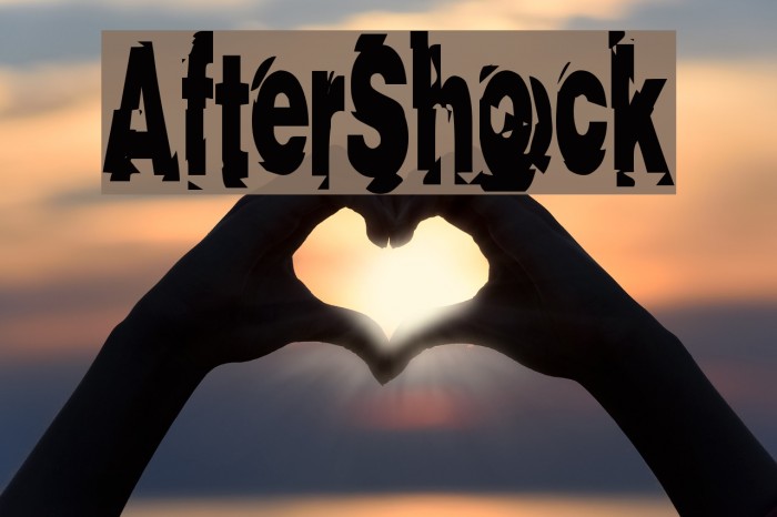 AfterShock لخطوط تنزيل examples