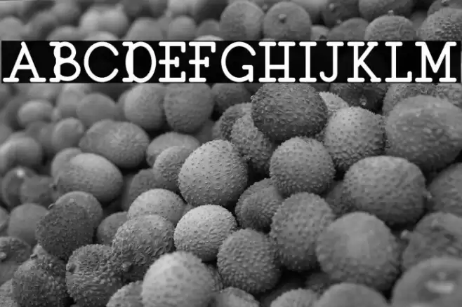 AfterTime-Regular Font examples