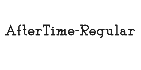 AfterTime-Regular Logo