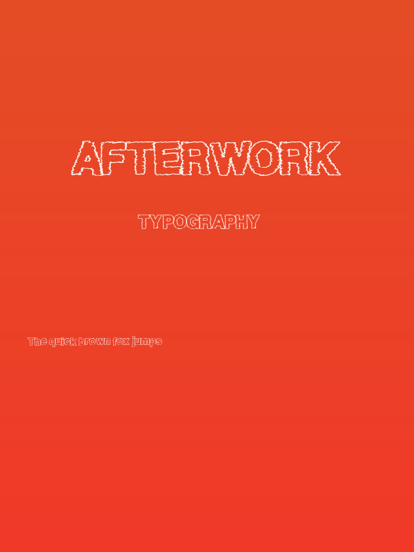AfterWork Poster