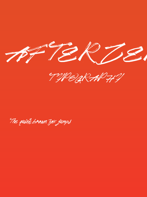 AfterZero Poster
