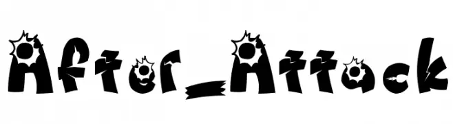 After_Attack  Descarca Fonturi Gratis