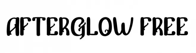 Afterglow FREE  Fuentes Gratis Descargar