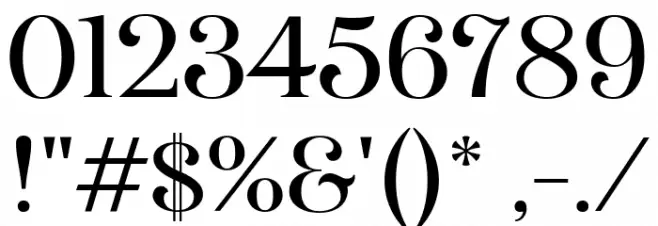 Afterglow Regular Font OTHER CHARS