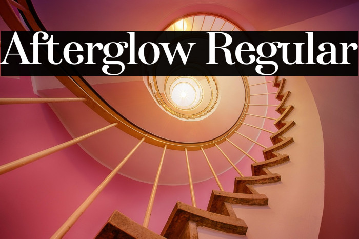 Afterglow Regular Example 3