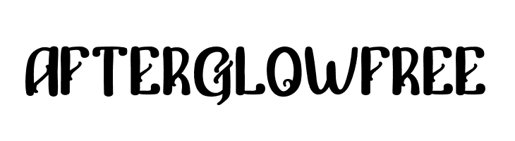 AfterglowFREE  免费字体下载