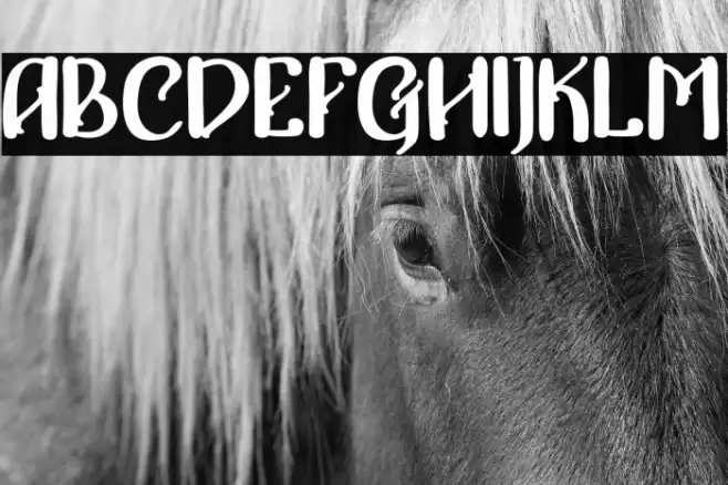 AfterglowFREE Font examples