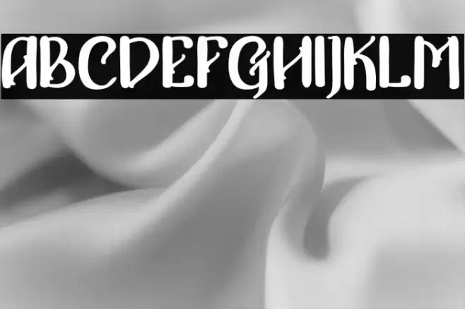 AfterglowFREE Font examples