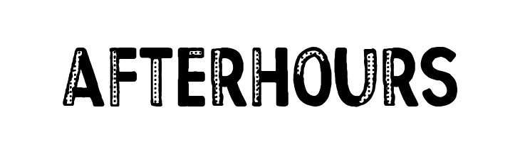 Afterhours फ़ॉन्ट