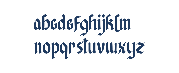 Afterkilly Lowercase