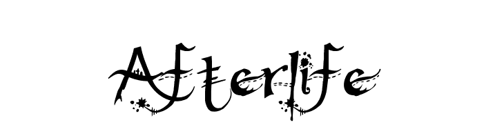 Afterlife  नि: शुल्क फ़ॉन्ट्स डाउनलोड