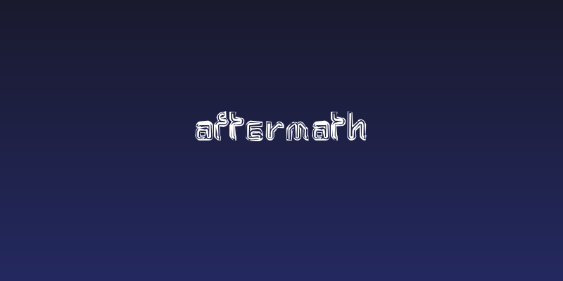 Aftermath Social Header