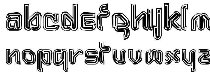 Aftermath Font LOWERCASE
