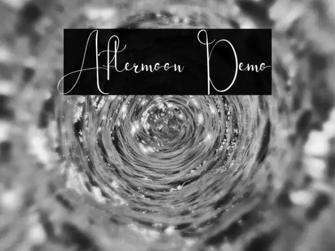 Aftermoon Demo Example 2