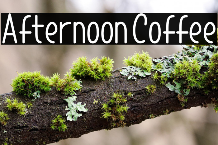 Afternoon Coffee Example 1