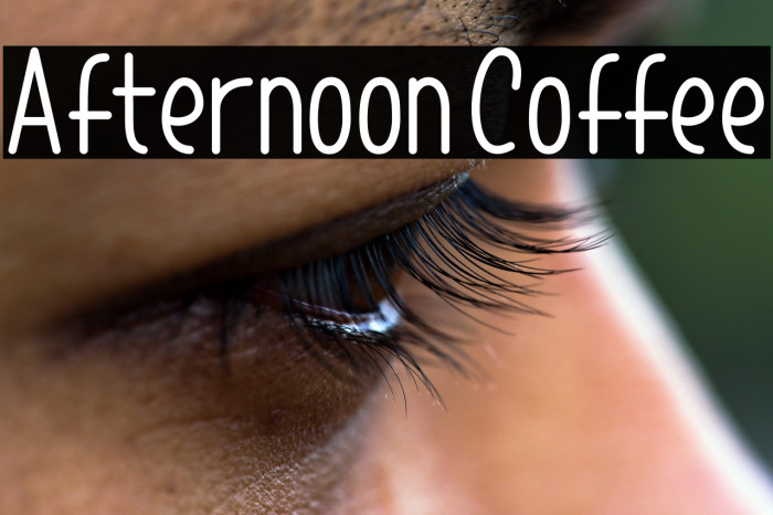 Afternoon Coffee Example 3