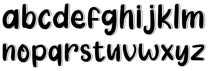 Afternoon Farmhouse Font LOWERCASE