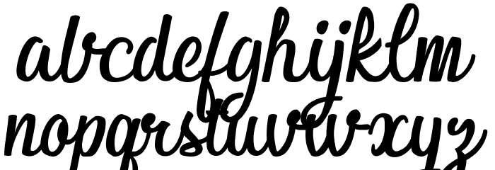 Afternoon in Stereo Personal Use Regular Font LOWERCASE