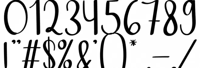 Afternoon फ़ॉन्ट अन्य घर का काम