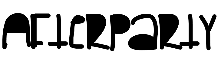 Afterparty Font