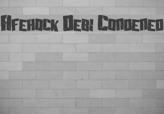 Aftershock Debris Condensed Example 2