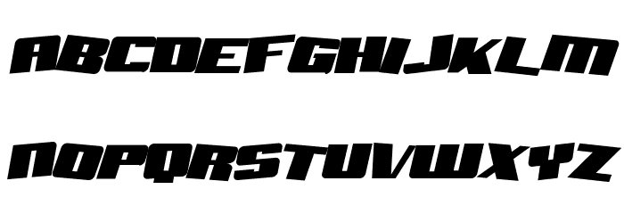 Aftershock Debris Solid Italic Fonte MINÚSCULAS