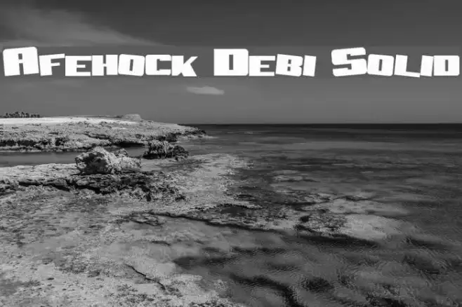 Aftershock Debris Solid Example 3
