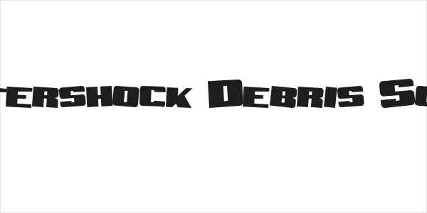 Aftershock Debris Solid Logo