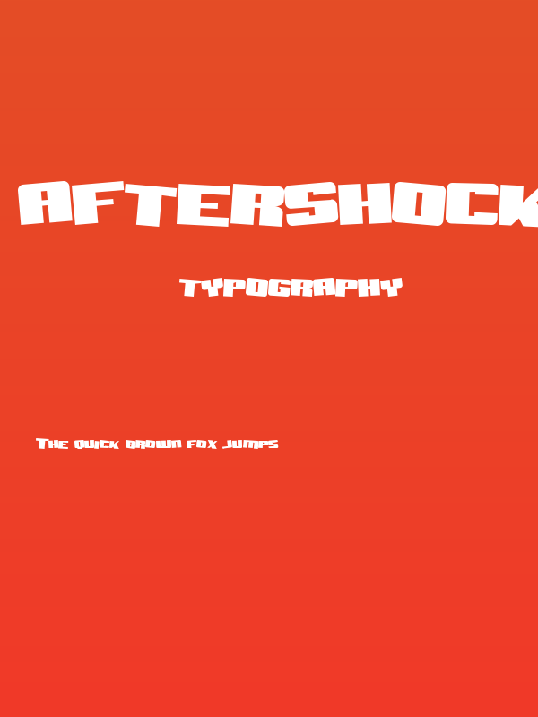 Aftershock Debris Solid Poster