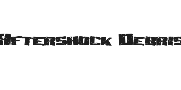 Aftershock Debris Logo