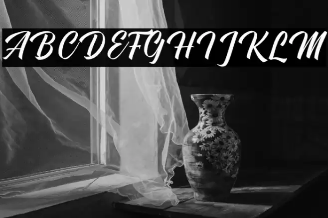 Aftershock Font examples