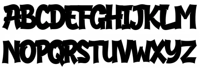 Aftershocks Demo 字体 大写