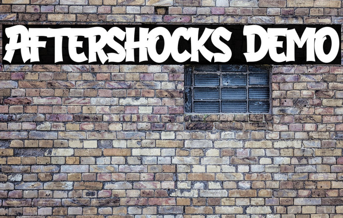 Aftershocks Demo Example 2