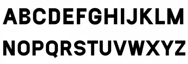 Aftetir Bold Шрифта ВЕРХНИЙ