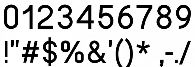 Aftetir Font OTHER CHARS