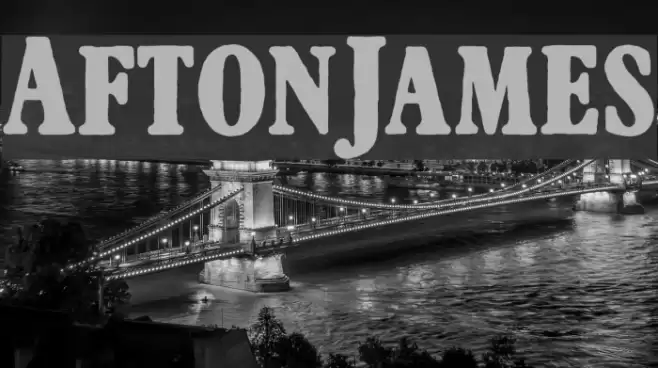 AftonJames Fonte examples