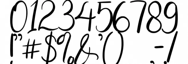 afnolyca Font OTHER CHARS