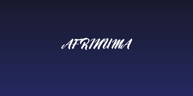 afrinuma Social Header