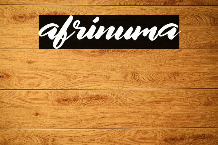 afrinuma Example 1