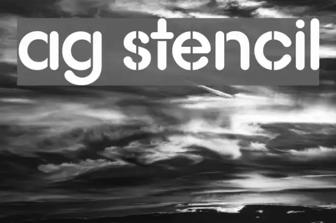 AG Stencil  examples