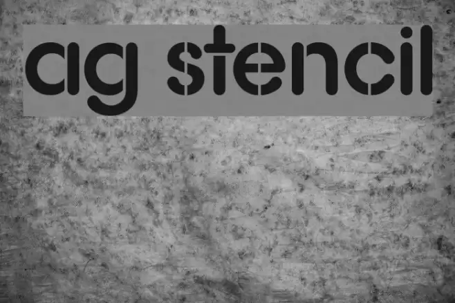 AG Stencil  examples