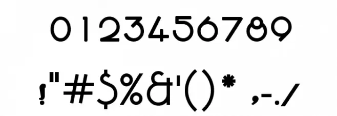 AGA Andalus #F/D3 フォント その他の文字