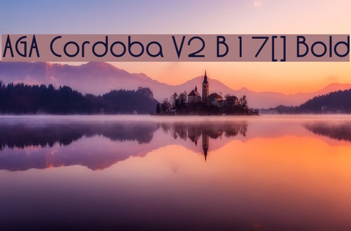 AGA Cordoba V2 B17[] Bold Example 3