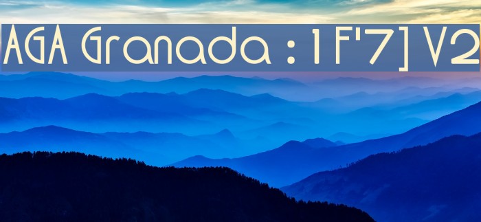AGA Granada :1F'7] V2 Example 1