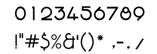 AGA Kyrawan V.2 BJ1H'F Font OTHER CHARS